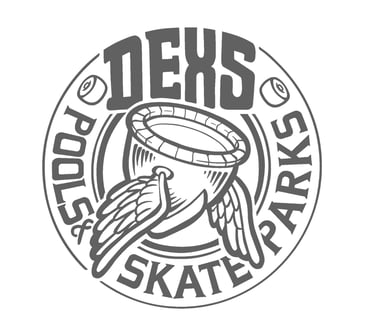 logo Dexs skateparks béton