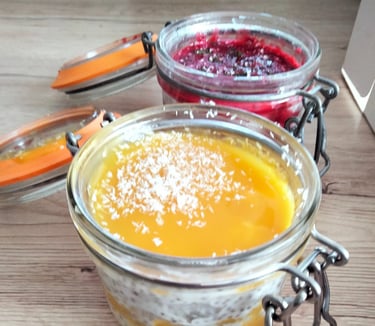 Graines de chia petit déjeuner équilibrer
