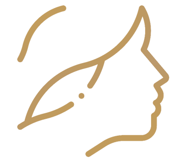 illustration of a female head