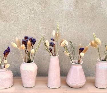 Soliflores en céramique, petits vases, décoration d'intérieur