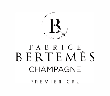 Logo Fabrice Bertemès Champagne premier cru. 