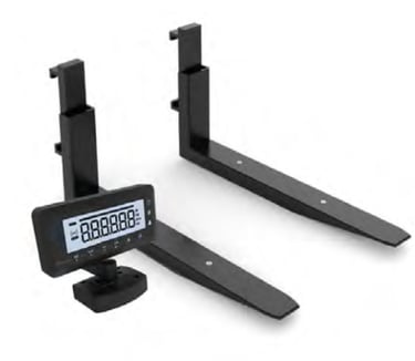 Forklift load scale