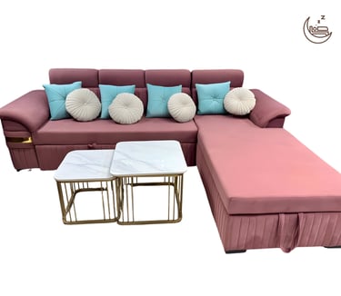 Sofa-cum-bed with storage available in Faridabad showroom