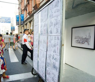 artist Evgeny Bondarenko Shanghai