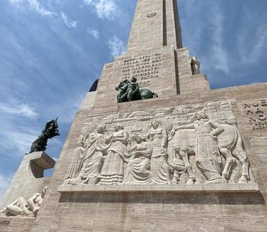 Monumento a la Bandera restaurado por Almapiedra y protegido con nanotecnología Tecnan.