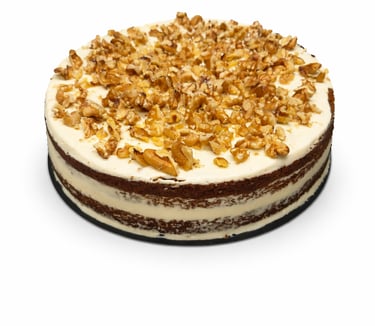 carrot cake deliciosa , solo le falta su café