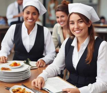 woman in black blazer with brown hair