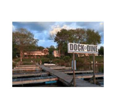 dock and dine at lake wallenpaupack pa