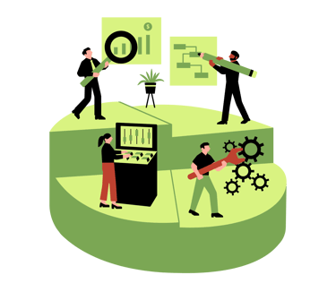 operations, accounting operations, and finance operations
