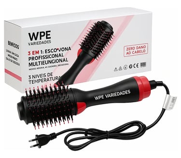 Escova Secadora Alisadora Modeladora WPE