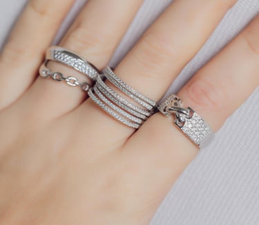 9. Stacked Rings
