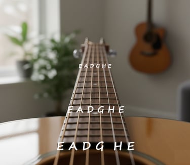 Tanuld meg 1 perc alatt: A gitár húrok sorrendje egyszerűen!