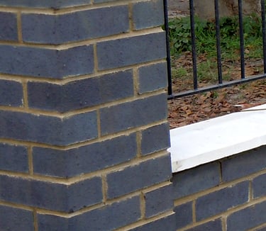 Blue Perforated Engineering Bricks Romford - Hornchurch - Brentwood - Upminster