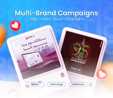 Social media designs collection for various clients by iBBo Studio