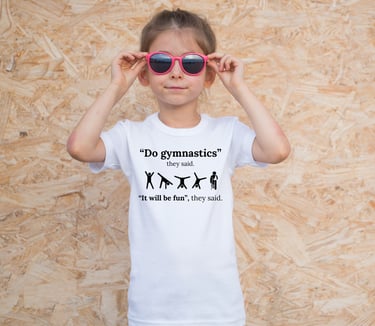 Cimnastik eğlenceli - Cimnastik tutku tişörtü