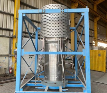 Portable Flare Stack Burner