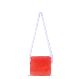 Animal lick salt block made from natural Himalayan salt for livestock mineral nutrition