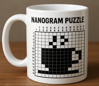 Nanogram Puzzle Coffee Mug 