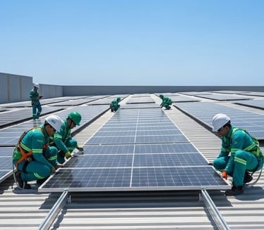 Instalación y Puesta en Marcha de Sistemas de Generación Solar - DYZ Ingeniería