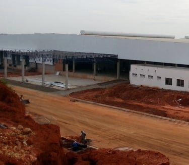 piso sem juntas obra LSL Honda