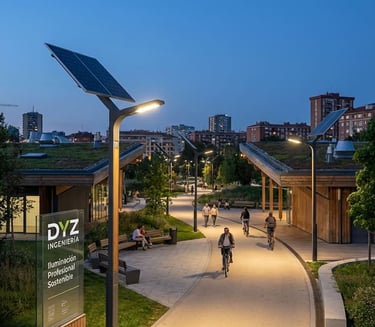 Diseño e Instalación de Iluminación Solar - DYZ Ingeniería
