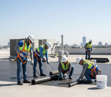 Mantenimiento, Reparación e Impermeabilización de Cubiertas - DYZ Ingeniería