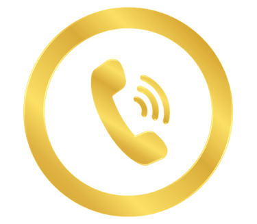 gold phone icon