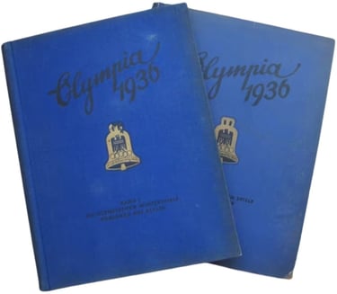 Reemstma Sammelwerk Band 1&2 Sports Card Albums from 1936