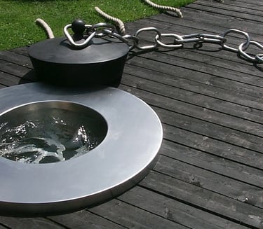 Water Sculpture By Mark Richard Hall