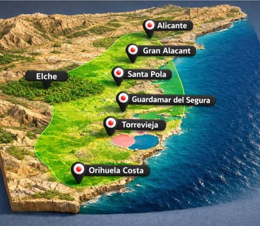 mappa 3d delle zone di copertura