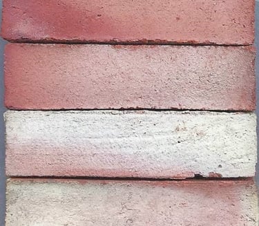 Briquettes rosés 25x5.5x1.8