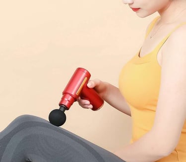 Fabricant de pistolet portable de massage musculaire électrique. Packaging à façon.