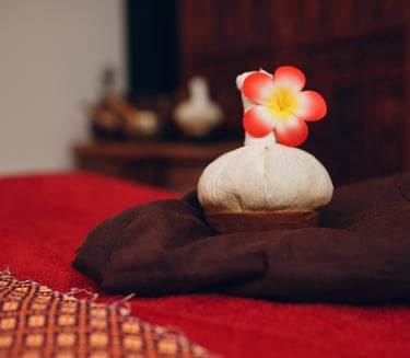 Relaxing Herbal full body massage at Studio 9, the best unisex spa in Ambattur Chennai