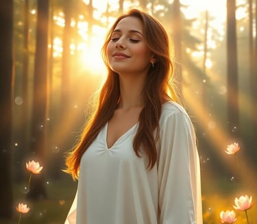 a woman with long hair and a white shirt
