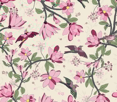 Magnolia Treasures Fabric Collection - Theda Wiebrands