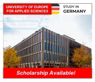 Scholarship for study in Germany at University of Europe for Applied Schiences