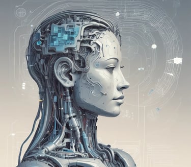 A team collaborating around a table with project notes and laptops, illustrating strategic planning.