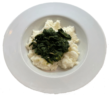 Spinach and green Somali stew with soor London