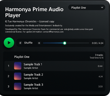Harmonya Prime Media Player - The freedom is here