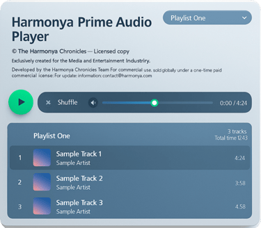 Harmonya Prime Media Player - The freedom is here