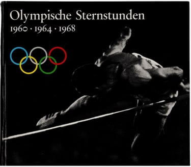 1968 Europa-Bilderienst Olympische Sternstunden 1960-1964-1968 Olympics Sports Card Album Germany