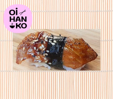 Oi-Hanko-Teriyaki-lohi-nigiri