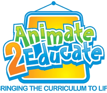an animated animated animated education center logo