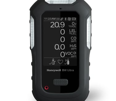 Détecteur portable multi-gaz BW ULTRA Honeywell pour protection industrielle avancée