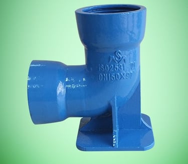 D.I / C.I Double Socket Duckfoot Bend