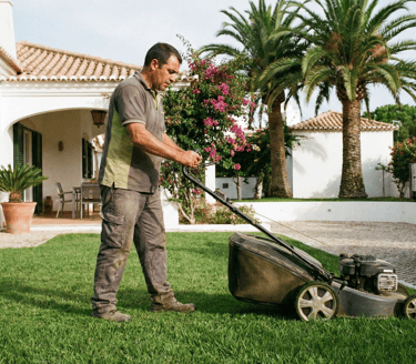 On-site property maintenance and daily operations in the Algarve