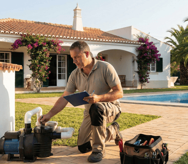 Regular property inspection and maintenance reporting in the Algarve
