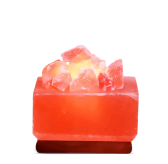 Himalayan pink salt lamp inch square shape wholesale