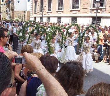 Corpus Christi Dance in Valencia.