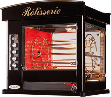 Rôtissoires à balancelles déco